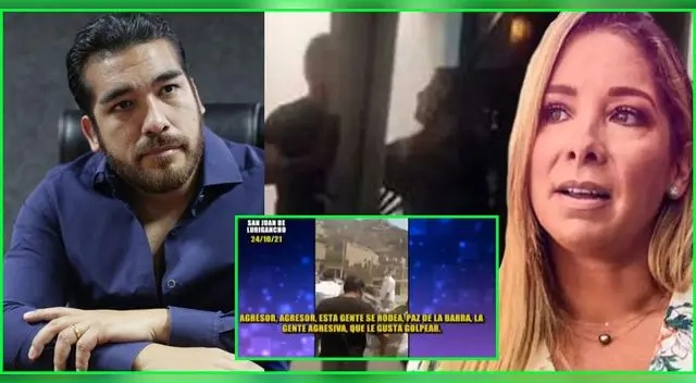 Álvaro Paz de la Barra le gritaron 'agresivo' en medio de campaña en San Juan de Lurigancho.