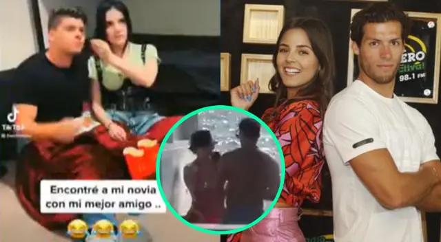 Ignacio Baladán escenificó un llamativo TikTok sobre una traición después que Patricio Parodi fue visto besando a su exsaliente, Luciana Fuster. Ignacio Baladán escenificó un llamativo TikTok sobre una traición después que Patricio Parodi fue visto besando a su exsaliente, Luciana Fuster.