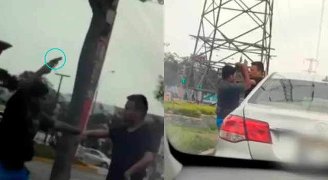 Choferes generan intenso momento en Los Olivos, que pudo terminar en tragedia.