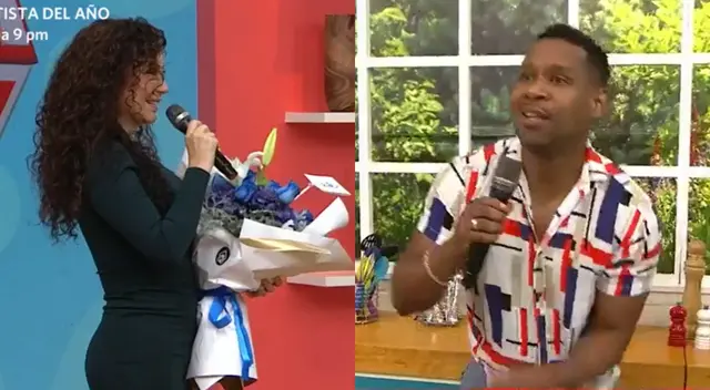 Edson Dávila estaba reclamándole a sus compañeras de América Hoy por no regalarle nada en el Día del hombre, cuando