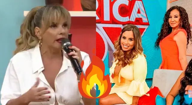 Johanna San Miguel llegó al set de América Hoy y quedó en shock con las peleas entre los conductores, por lo que hizo un curioso comentario. Johanna San Miguel llegó al set de América Hoy y quedó en shock con las peleas entre los conductores, por lo que hizo un curioso comentario.