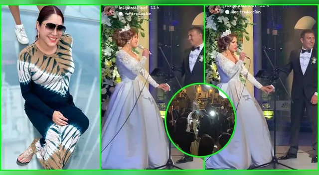 Lesly Castillo comparte detalles de su matrimonio. Lesly Castillo comparte detalles de su matrimonio.