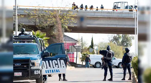 Las autoridades desplegaron un operativo de seguridad en la zona.