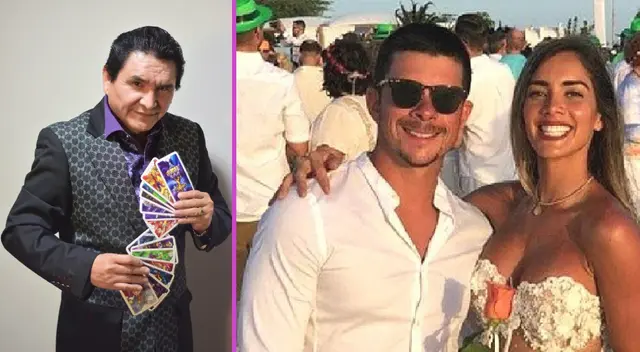 El reconocido vidente reveló mediante las cartas las razones por las que se casaron Mario Hart y Korina Rivadeneira.