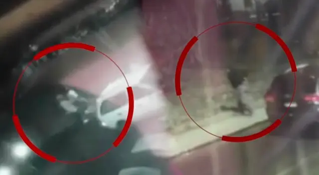 Policía en actividad abusó de su autoridad atacando a dos jóvenes.