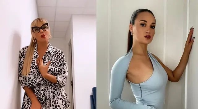 Johanna San Miguel cree que Angie Arizaga está embarazada. Johanna San Miguel cree que Angie Arizaga está embarazada.