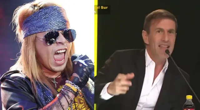 César Osorio, 'Axl Rose', Mauri Stern cumplir con su palabra.