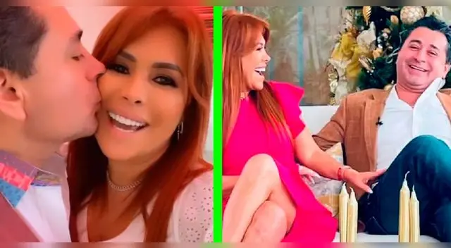Magaly se mostró más cercana que nunca a su esposo Alfredo Zambrano.
