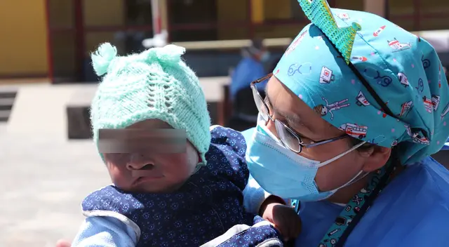 Menores con fisura labial y/o paladar hendido. Menores con fisura labial y/o paladar hendido.