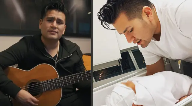 Deyvis Orosco compone emotiva canción a su bebé Milan.