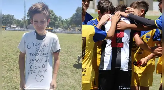 El festejo de gol de un niño de 11 años que conmueve a Argentina y se vuelve tendencia en redes. El festejo de gol de un niño de 11 años que conmueve a Argentina y se vuelve tendencia en redes.