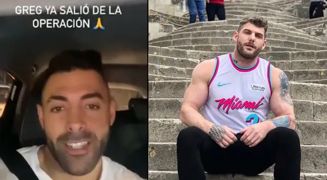 Greg Michel salió bien de operación según Sebastían Lizarzaburu. Greg Michel salió bien de operación según Sebastían Lizarzaburu.