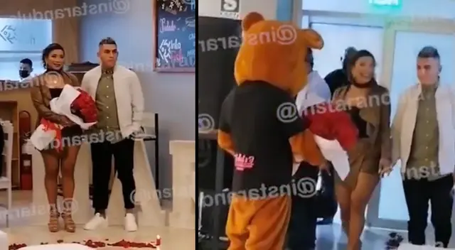 Novio de Paula Arias la sorprende con romántica pedida de mano en su cumpleaños.