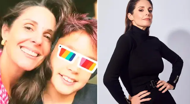 Rebeca Escribens demostró que apoya las decisiones de su hijo menor.