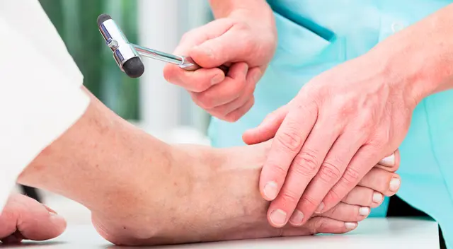 Principal problema se presenta en los pies.