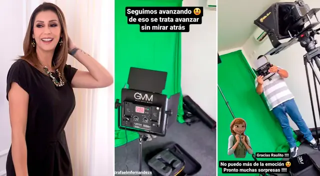 Karla Tarazona anuncia nuevos proyectos.