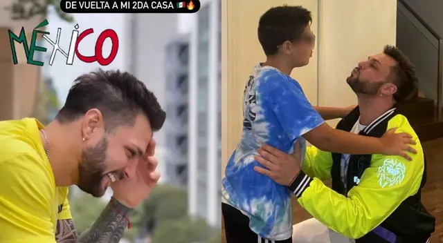 Nicola Porcella dejó Perú nuevamente para volver a México, y no pudo evitar dejar unas conmovedoras palabras a su hijo Adriano antes de partir.