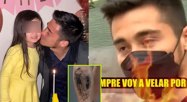 Rodrigo Cuba prioriza a su hija tras separación de Melissa Paredes.