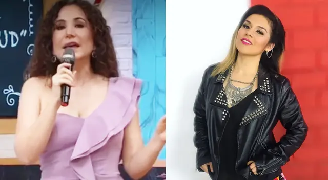 Janet Barboza echa la sal a Ruby Palomino en El artista del año.