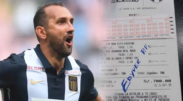 Hernán Barcos arruinó la apuesta del hincha que ya tenía asegurado el dinero.