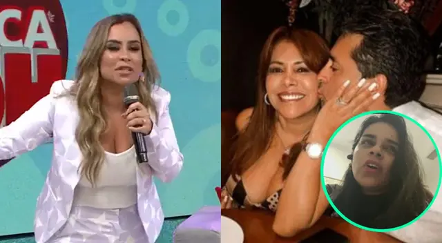 Giuliana Rengifo rompió su silencio tras las declaraciones de Magaly Medina y Alfredo Zambrano sobre ella y Ethel Pozo se mostró bastante incómoda.