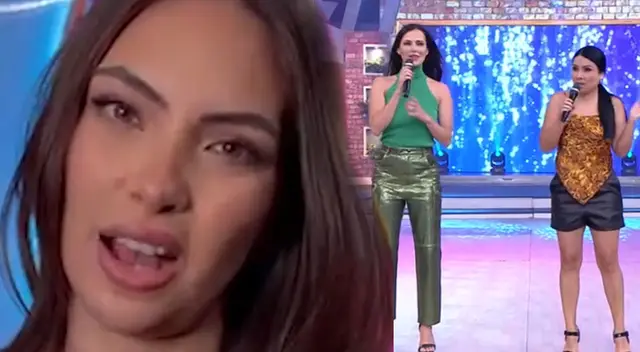 Natalie Vértiz indignada con Tula Rodríguez y Maju Mantilla.