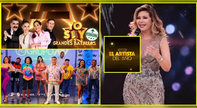 Gisela Valcárcel Jorge Benavides o Yos Soy en su versión Internacional.