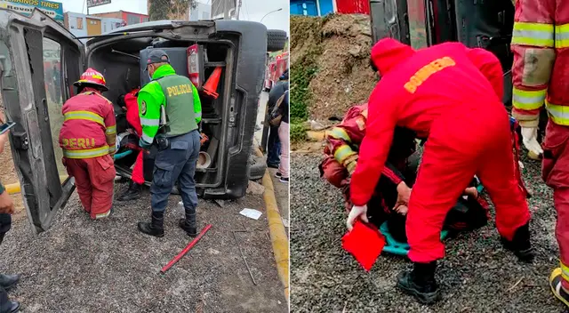 Accidente dejó bastante tristeza en los familiares de las víctimas.