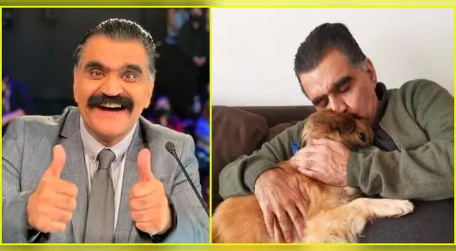 Jorge Henderson incentiva a la adopción junto a su buen 'Pepón'.