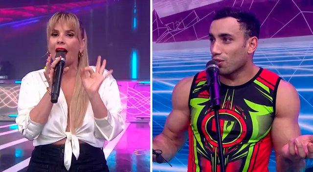 Said Palao demostró su incomodidad tras palabras de Johanna San Miguel.