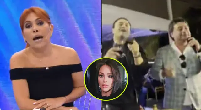 Magaly Medina revela que Sir Winston y su esposo tienen negocios juntos.