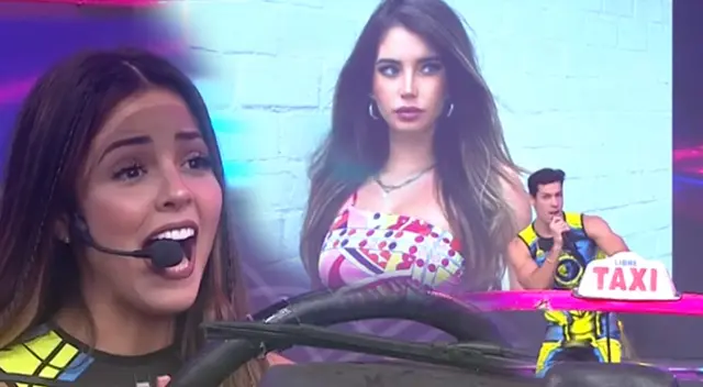 Patricio Parodi jugó a las charadas con Luciana Fuster.