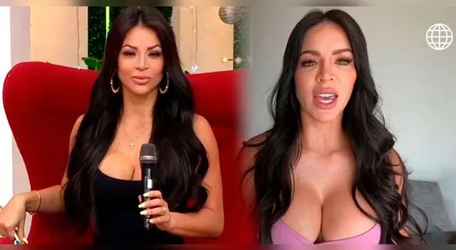 Sheyla Rojas reapareció en canal 4 después de haber sido alejada tras su acercamiento con Luis Advíncula