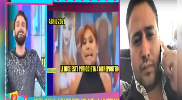 Rodrigo González cuestionó a Magaly Medina por elogios a Sir Winston tras haberlo llamado 'agricultor'.