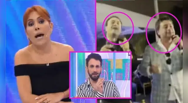 Rodrigo González evidenció a Magaly Medina tras criticas a Sir Winston y ahora halagos.