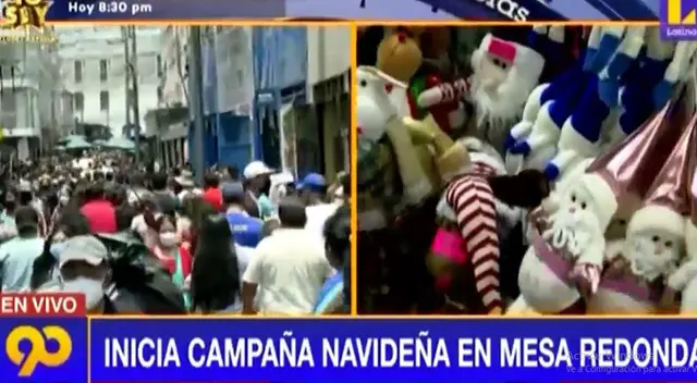 Mesa Redonda: conoce la variedad y precios de adornos para las festividades navideñas [VIDEO]