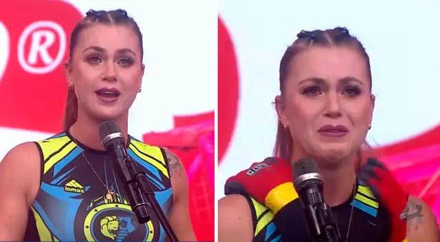 Ducelia Echevarría se mostró sumamente mortificada en vivo. Ducelia Echevarría se mostró sumamente mortificada en vivo.