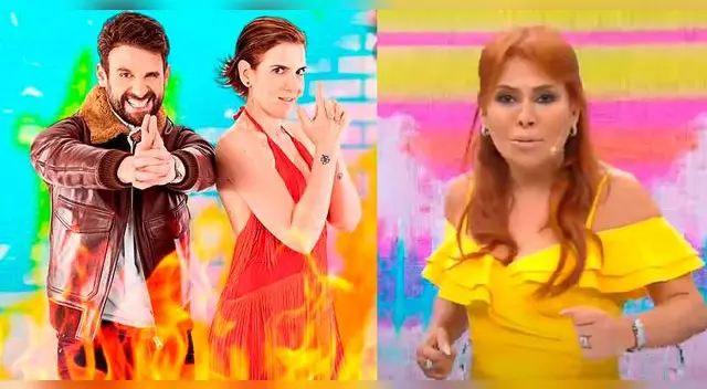 Magaly Medina le dio con palo a otros programas. Magaly Medina le dio con palo a otros programas.