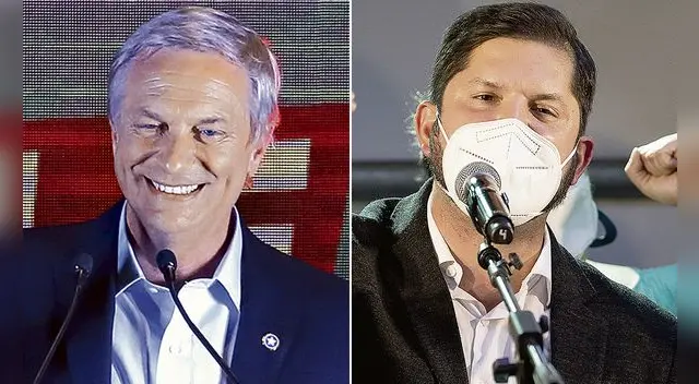 Sólido. Kast tiene el 'momentum' a su favor, según expertos. Mientras que Boric ganó en la simbólica Región Metropolitana. Foto: composición GLR