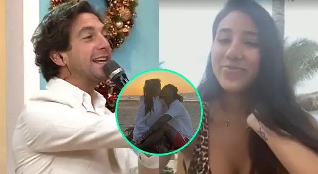 Samahara Lobatón enlazó con América Hoy tras retomar su romance con Youna, y Antonio Pavón lo celebró EN VIVO.