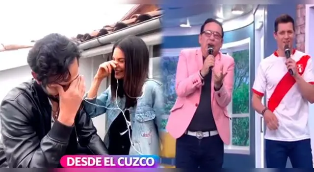 Ricardo Rondón vaciló en vivo a Fiorella Rodríguez.