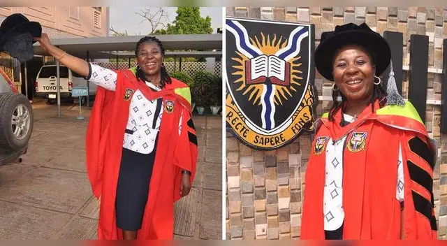 Fuerte. Una mujer que quedó ciega retomó estudios y terminó la universidad con doctorado.