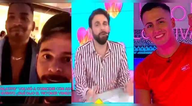 Rodrigo González les dio con palo a Alejandro y Elías.