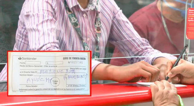 El hombre no pensó dos veces y aprovechó en jugarse su única oportunidad de salvación.