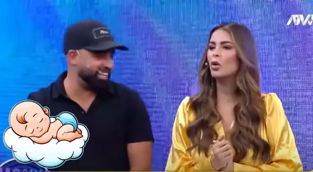 Laura Spoya aseguró que su pareja quería tener otro hijo desde antes de pandemia, y cuando intentaron, a la primera vez quedó embarazada. Laura Spoya aseguró que su pareja quería tener otro hijo desde antes de pandemia, y cuando intentaron, a la primera vez quedó embarazada.