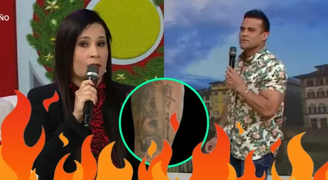 La doctora Lizbeth Cueva le dijo a Christian Domínguez que su tatuaje de Pamela Franco La doctora Lizbeth Cueva le dijo a Christian Domínguez que su tatuaje de Pamela Franco