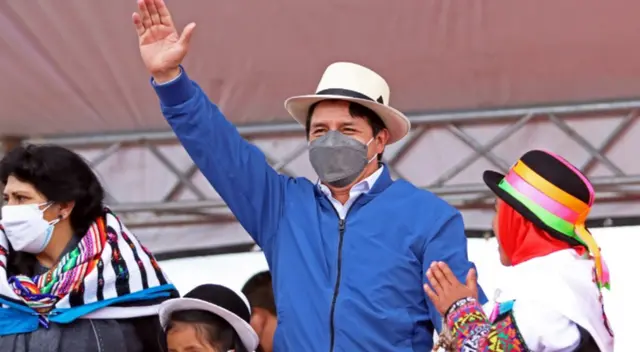 Pedro Castillo: “A mí me ha elegido el pueblo, no me han elegido las mafias ni la corrupción”