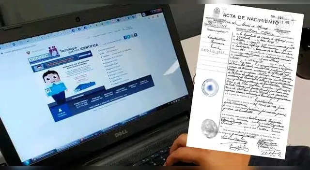 Reniec en línea: cómo solicitar partida de nacimiento desde Internet