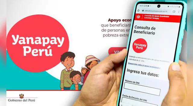 Bono Yanapay: ¿Qué beneficiarios cobrarán por banca móvil y desde cuándo?
