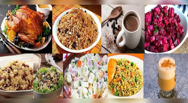 10 opciones de recetas para hacer esta navidad.